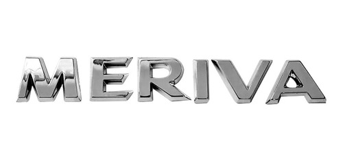 Emblema Chevrolet Meriva Letras Texto Trasero