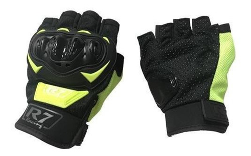 Guantes Sin Dedos R7 Racing  R7-3