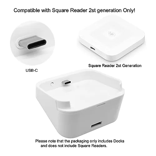 Dock Para Square Reader 2nd Generation Blanco