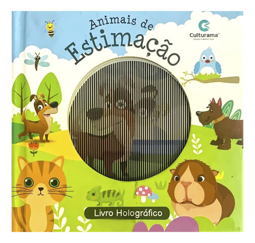 Livro Holográfico - Animais De Estimação - Culturama, De Culturama. Editorial Editora Culturama, Tapa Dura En Português, 2023