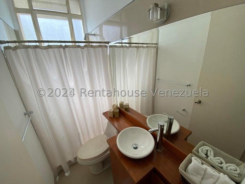 Hermoso Apartamento En Alquiler En Colinas De Bello Monte Mls #24-29033. K.o.