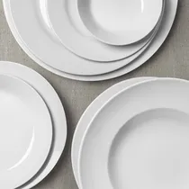 Comprar Juego Vajilla 44 Pz Platos Fuentes Taza Porcelana Tsuji 1150