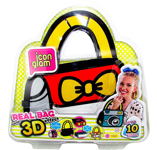 Cartera Infantil Decora 3d Icon Glam Toy New 14101 Bigshop