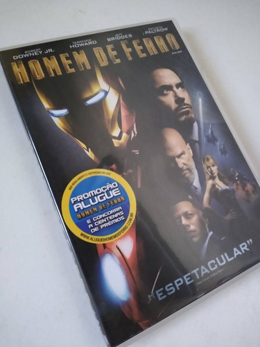 Dvd Homem De Ferro 1 E 2 - Marvel (Usado)