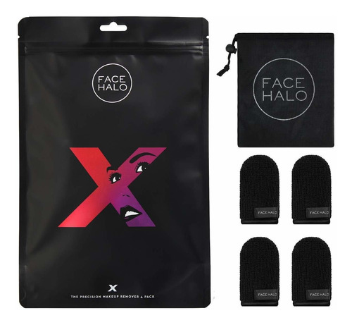 Cara De Halo X | Almohadillas De Maquillaje Reutilizables, A