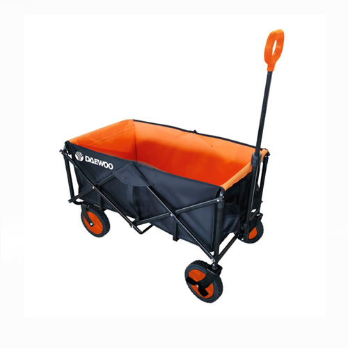 Carro Plegable Portátil Daewoo Acero Reforzado 80kg Jardin