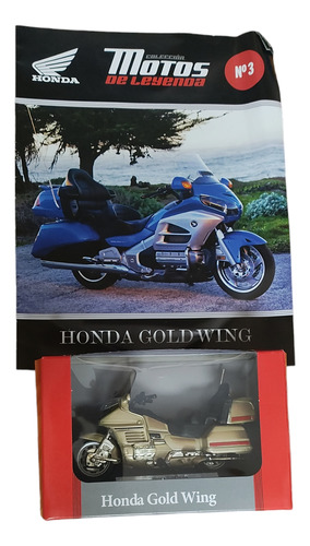 Colección Motos De Leyenda Honda Gold Wing Y Revista 