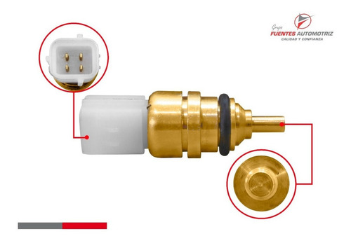 Sensor Temperatura Refrigerante Para Kia Sorento 2016 A 2017