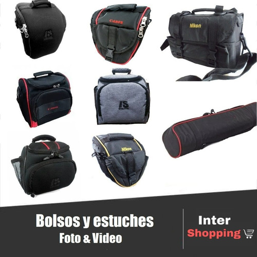 Bolso Camaras D3100 D5100 T3i T5i Canon Is