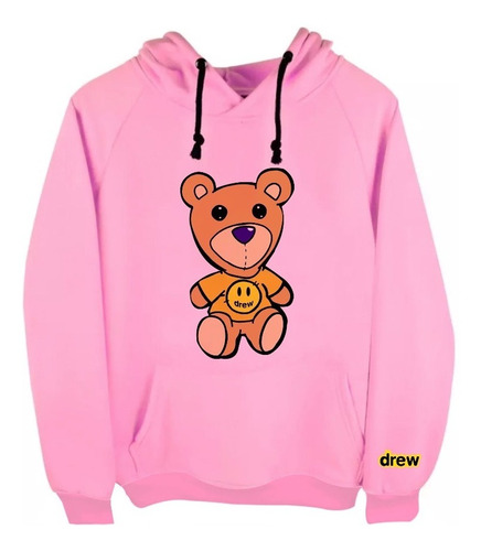 Sudadera Con Gorro Drew House Justin Bieber Oso Bear Adulto