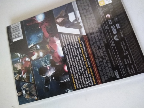 Dvd Homem De Ferro 1 E 2 - Marvel (Usado)