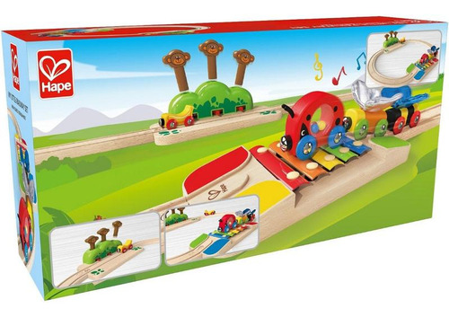 Pista De Trenes En Madera Hape Mi Pequeña Pista Oferta