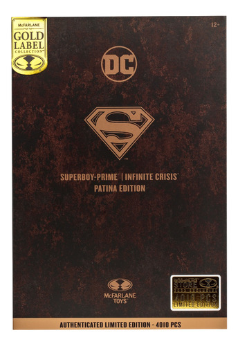 Dc Multiverse Superboy Prime Infinite Crisis Patina Edition