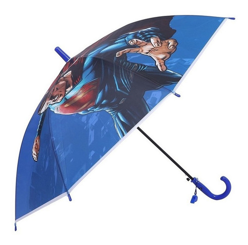 Imagen 1 de 6 de Paraguas Infantil Superman Dc Original New Ar1 4973 Ellobo