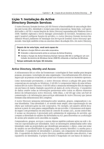 Kit de capacitación para el examen MCTS 70-640: Windows Server 2008 Configuración: Active Directory, de Holme, Dan. Microsoft Editorial Bookman, tapa blanda en portugués, 2013