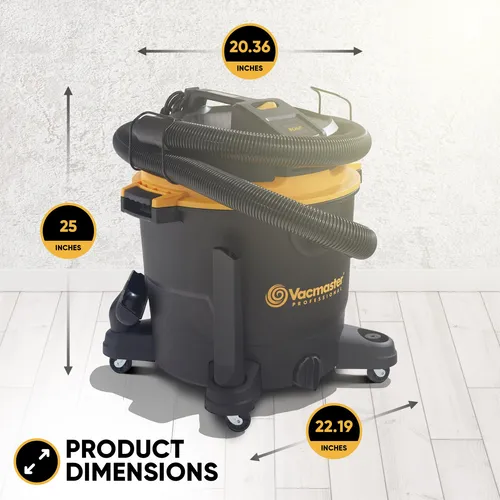 Aspirador Húmedo Y Seco Vacmaster Professional Beast 16l