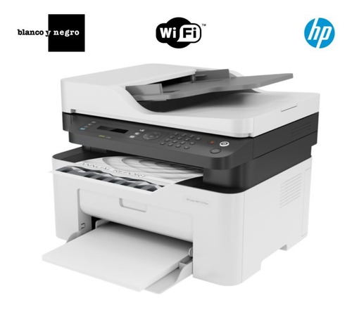 Impresora Hp Laser Mfp 137nw Con Wifi  *somos Itech