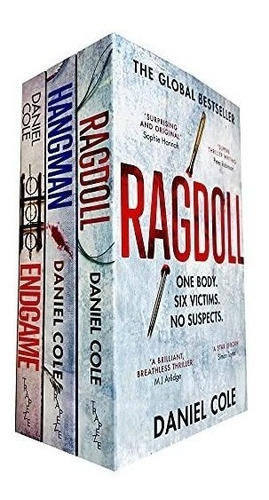 Daniel Cole 3 Books Collection Set (ragdoll, Hangman & Endga