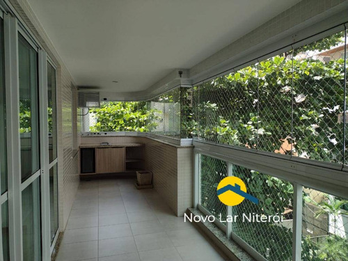 Imagem 1 de 15 de Excelente Apartamento No Jardim Icaraí Planta Com 126 M² - 138
