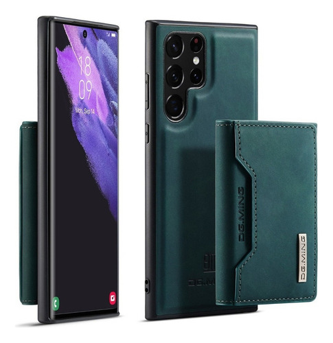 B Funda De Polipiel Tarjeta For Samsung Galaxy S20 S21 S22