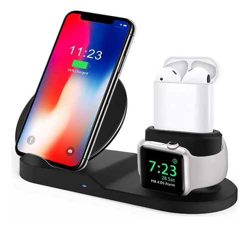 Cargador Escritorio 3 En 1 iPhone, Iwatch, AirPods - Samsung