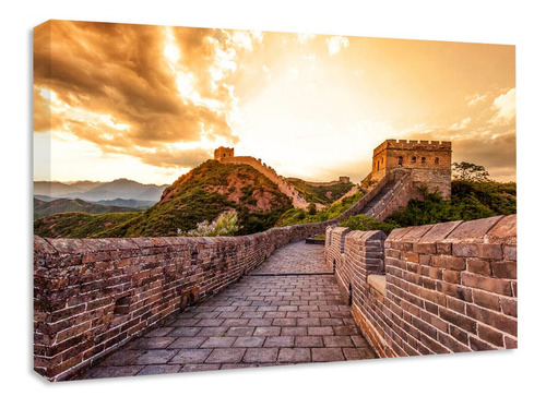 Cuadro Decorativo Canvas Gran Muralla China 80x60