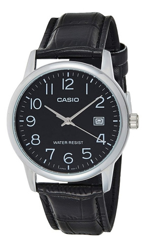 Reloj Casio Hombre  Mpt-v002l Correa De Cuero  |watchito|