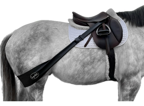 Banda De Fitness Equina Para Caballos Modelo Sin Especificar Negro