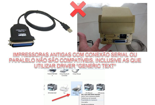 Impressoras P/ Sistema Smb Store, Sistec, Orientação De Mod. (Usado)