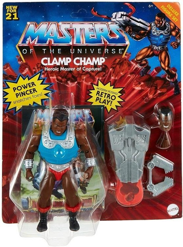 Figura Motu Clamp Champ (he-man Origins Deluxe)