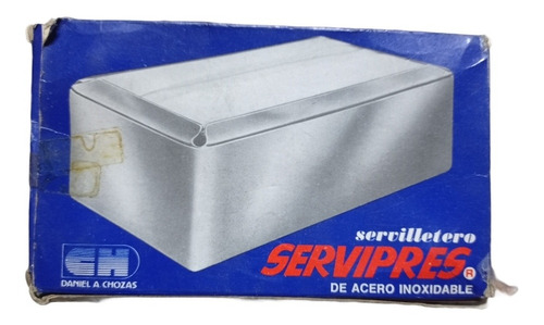 Servilletero Servipres Bar Vintage Acero Inox Único Nuevo