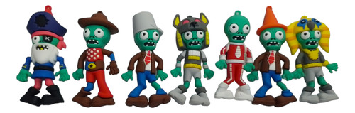 Llaveros De Goma De Plantas Vs Zombies Con Correa Inportados