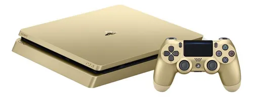 Sony PlayStation 4 Slim 1TB Gold Limited Edition color gold