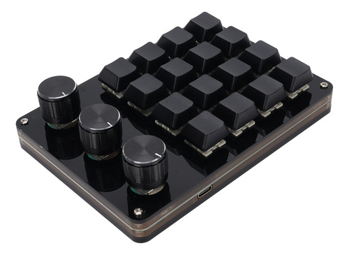 Teclado Programable, 16 Teclas Y 3 Botones, Macro Hot, Perso