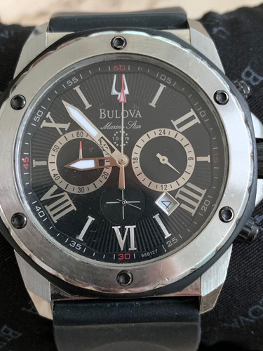 Relógio Bulova Marine Star Masculino - Ref: 98b127