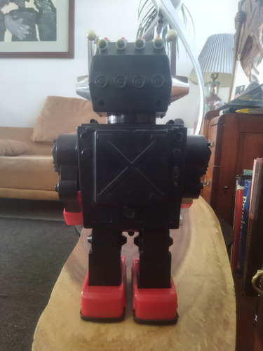 Robot Saturn 80s Japan - Juguete Japonés Robot 80 Negro (Usado)