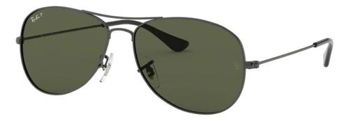 Ray-ban Rb3362 Cabina Gunmetal Lente Polarizada 59 Mm