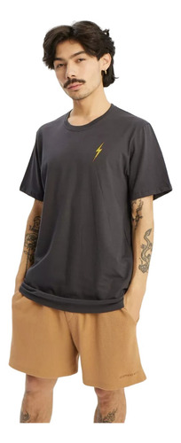 Remera Manga Corta Hombre Lightning Bolt Landes