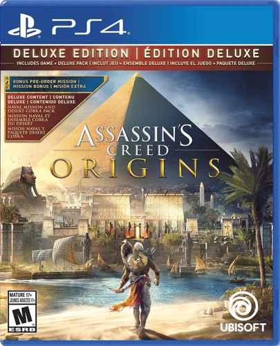 Assassins Creed Origins Deluxe Edition Playstation 4 Nuevo