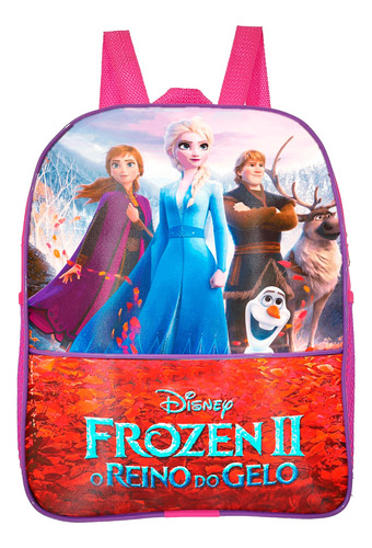 Bolsa Infantil Pequena Resistente Frozen 2