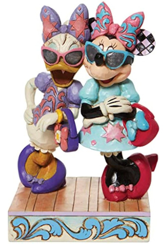 Enesco Jim Shore Disney Traditions Minnie Mouse Y Daisy Duck