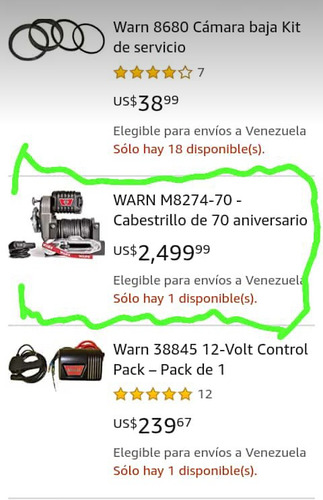Imagen 5 de 9 de Winche Warn 8274