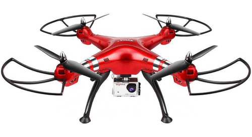 Drone Syma X8HG com câmera FullHD red 1 bateria