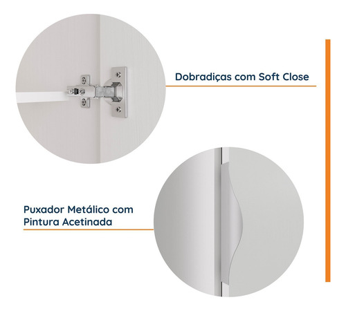 Guarda Roupa Modulado 2 Portas Com Cabideiro E 2 Gavetas