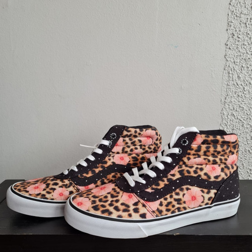 Vans Milton Hi Cheetah Black/studs Vn0xkvdg6