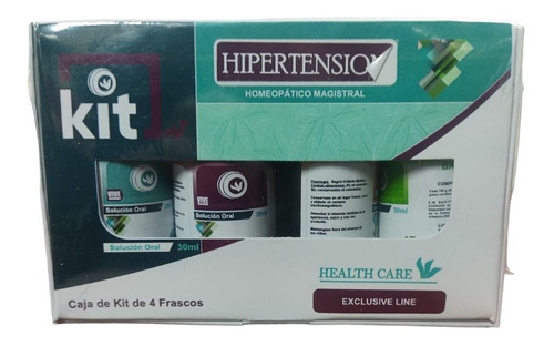 Kit Hipertensión Homepático 4fr - mL a $317