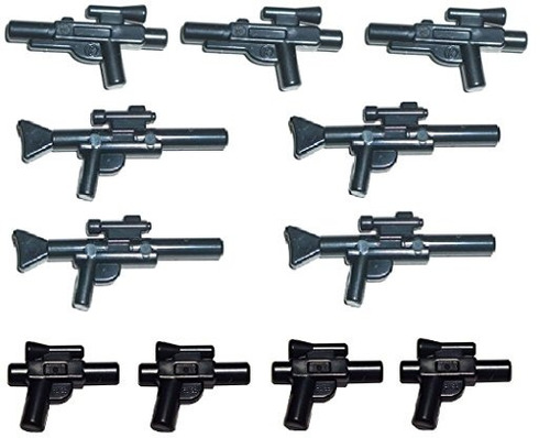 Lego Star Wars - 11 Piezas Serie De Armas, Blaster Pistolas 