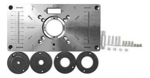 Base De Aluminio For Inversión Tupia 3709 Con Regla Incorpo