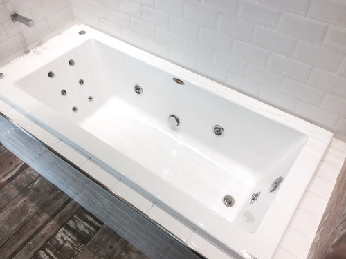 Imagen 7 de 8 de Bañera Milano Individual 180x80 Aquaglass C/ 11 Jets