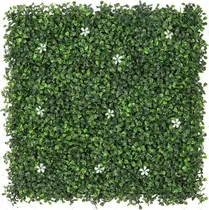 Comprar Jardin Vertical Artificial Panel Muro Cesped Protec. U V Jardineria Con Flores - Sheshu